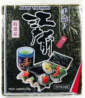 Sushi Nori Premium Roasted Seaweed 10 Gold Full Sheets