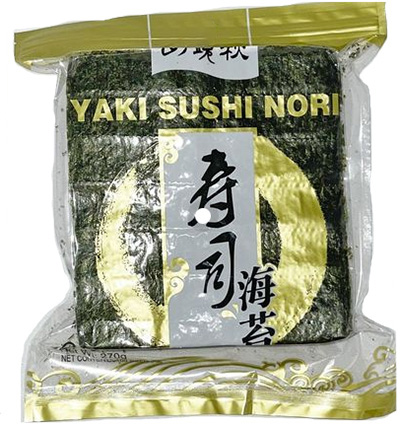 Sushi Nori Premium Roasted Seaweed 50 Gold Full Sheets